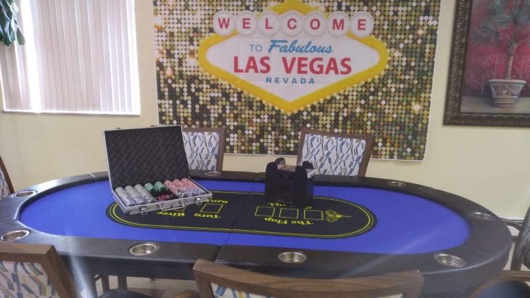 Las Vegas-Themed Poker Night